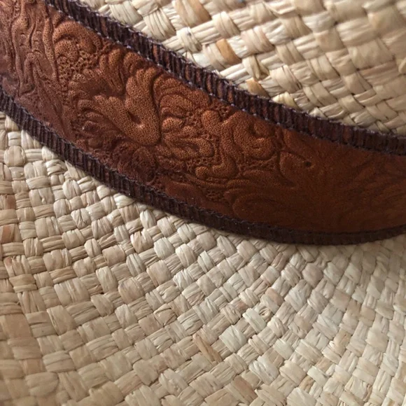 Fiesta cowboy/Cowgirl Straw Hat OS - Picture 6 of 12
